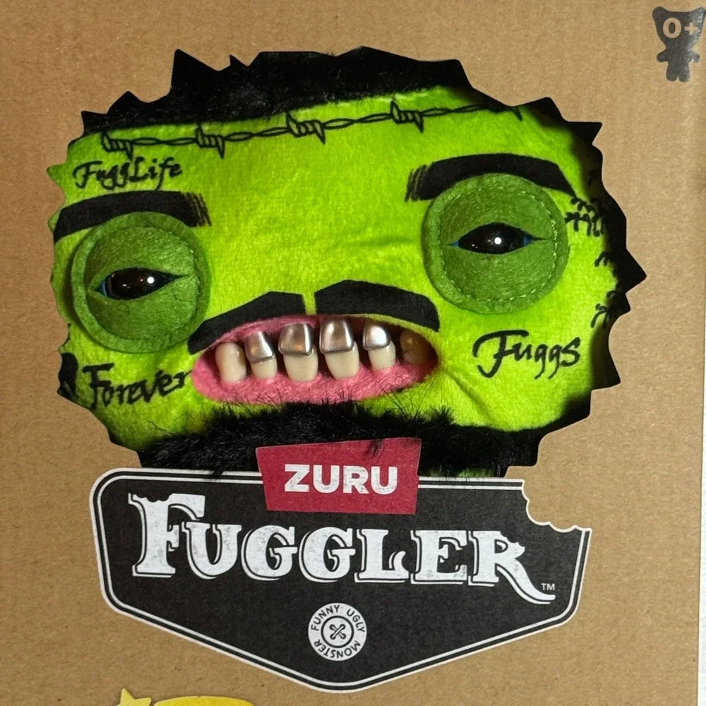 RARE Zuru Fuggler Fuggstarsy Rhymer McSlimer Post Malone Green Ugly Monster NEW